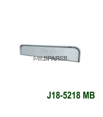 Rear seat upper back pan